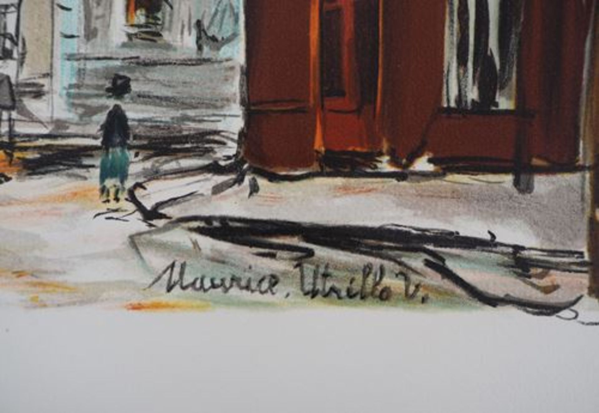 Maurice Utrillo (1883-1955) The Saint Jacques Tower, 1955 Original gouache and [...] - Bild 8 aus 8