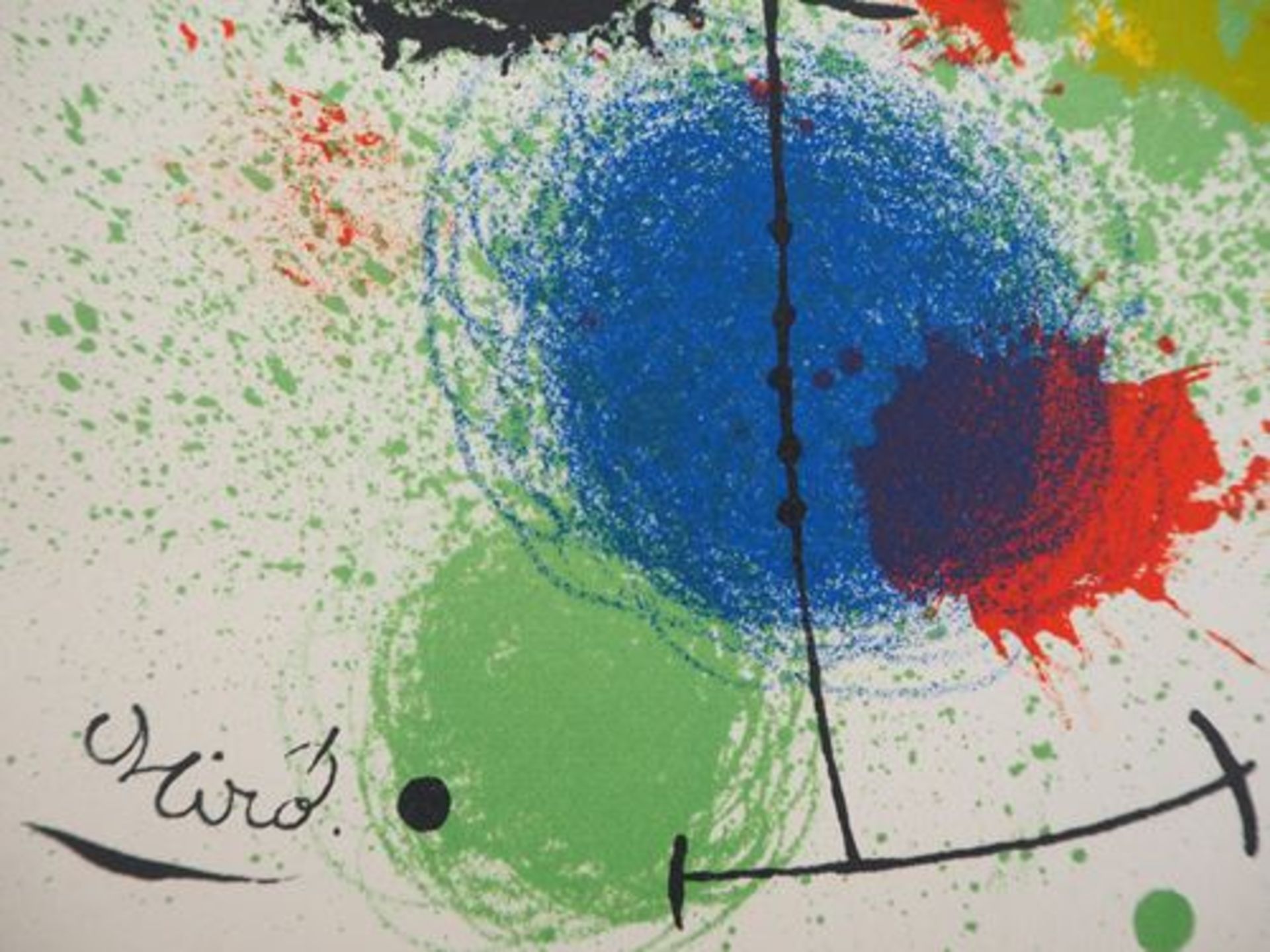 Joan MIRO Star composition, 1964 Original lithograph Signed in the plate On Arches [...] - Bild 2 aus 6