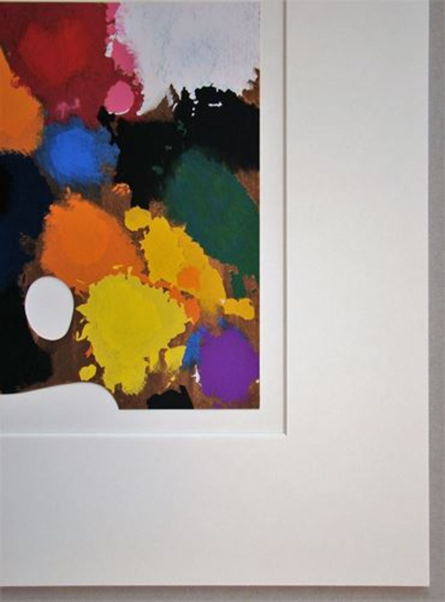 Joan Miro (after) Pochoir / stencil on thin cardboard paper, unsigned Title: The [...] - Bild 11 aus 13