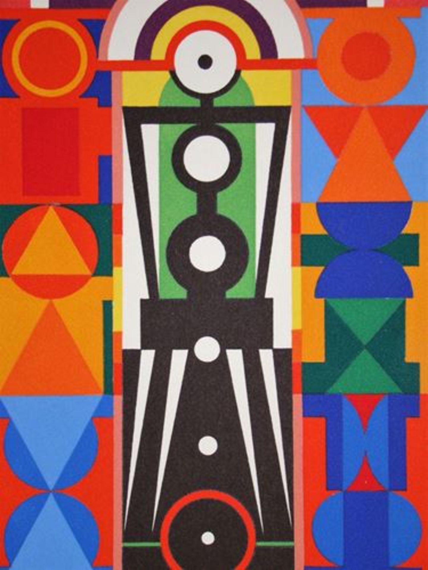 AUGUSTE HERBIN - Limited edition serigraph - 1949 Original limited edition serigraph [...] - Bild 7 aus 8