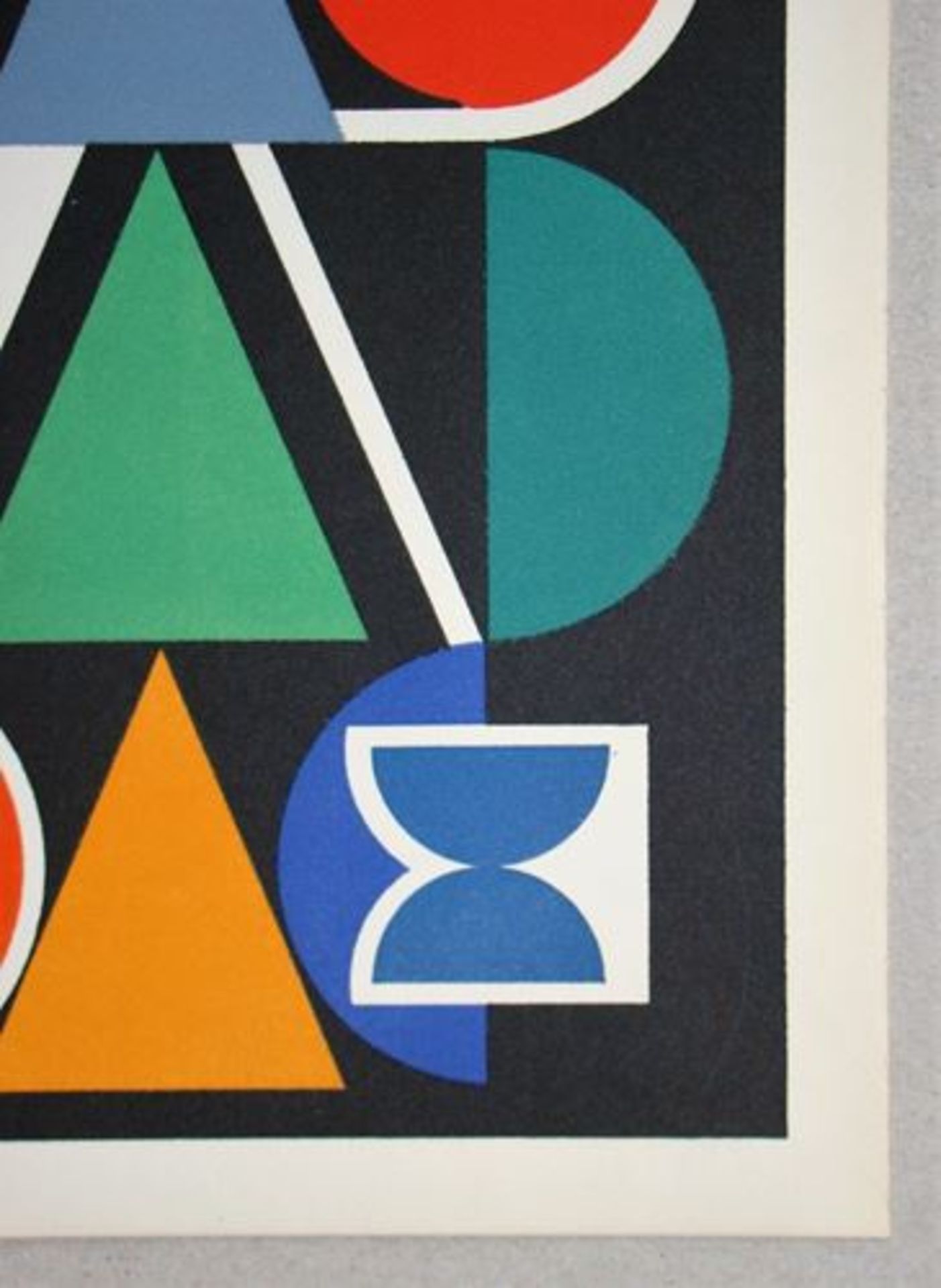 Auguste Herbin Original limited edition serigraph in colours on Arches paper, [...] - Bild 6 aus 8
