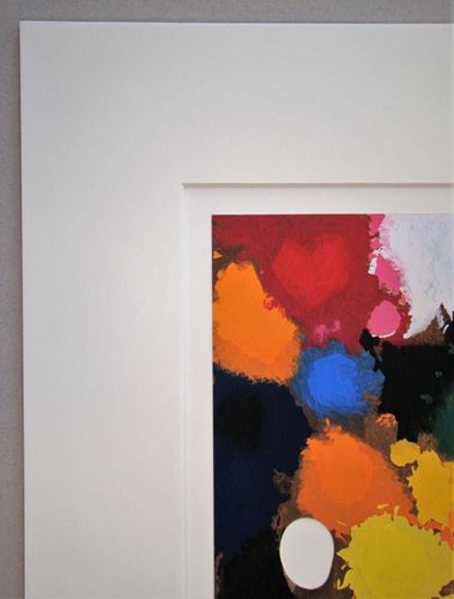 Joan Miro (after) Pochoir / stencil on thin cardboard paper, unsigned Title: The [...] - Bild 8 aus 13