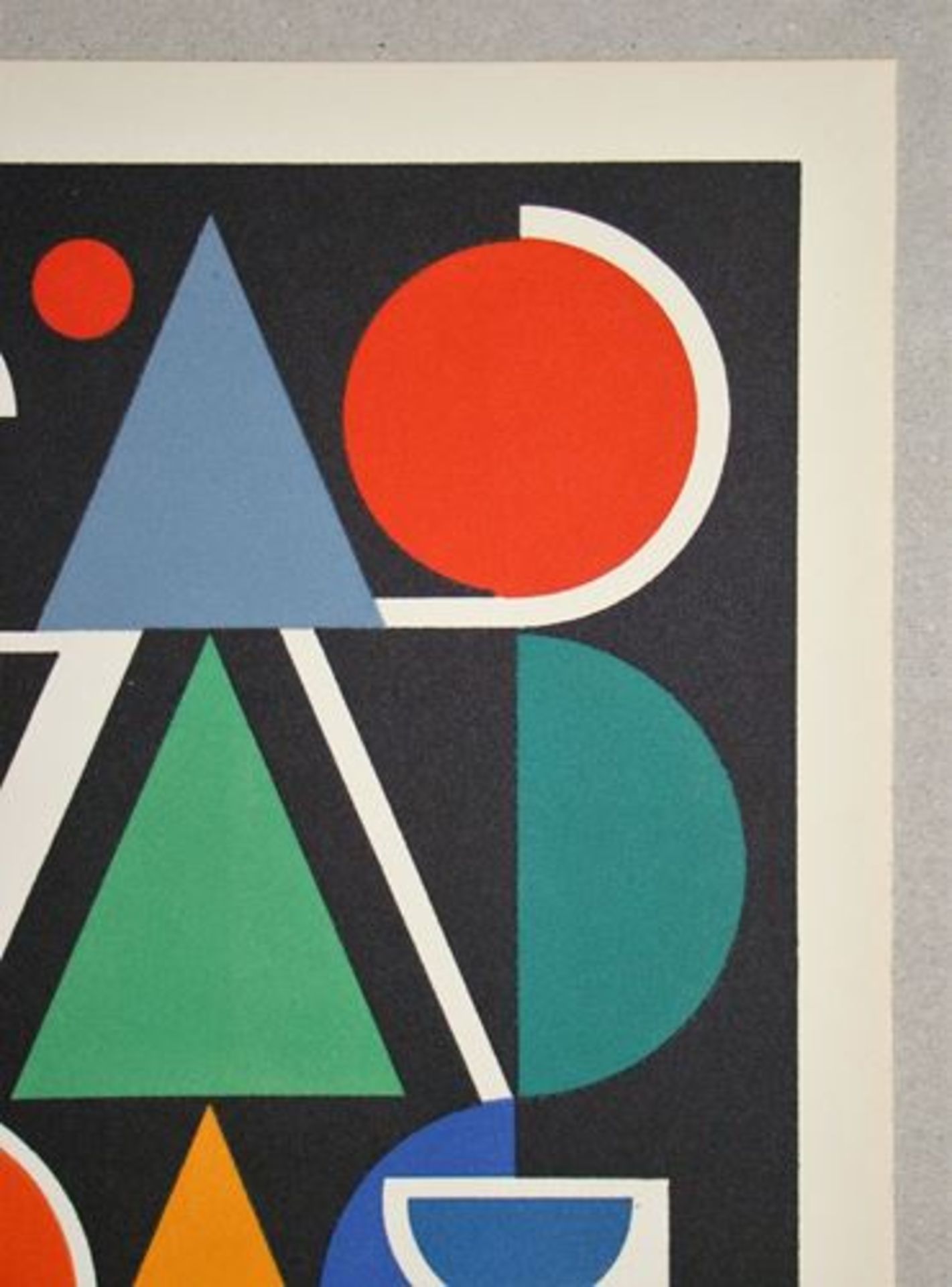 Auguste Herbin Original limited edition serigraph in colours on Arches paper, [...] - Bild 4 aus 8