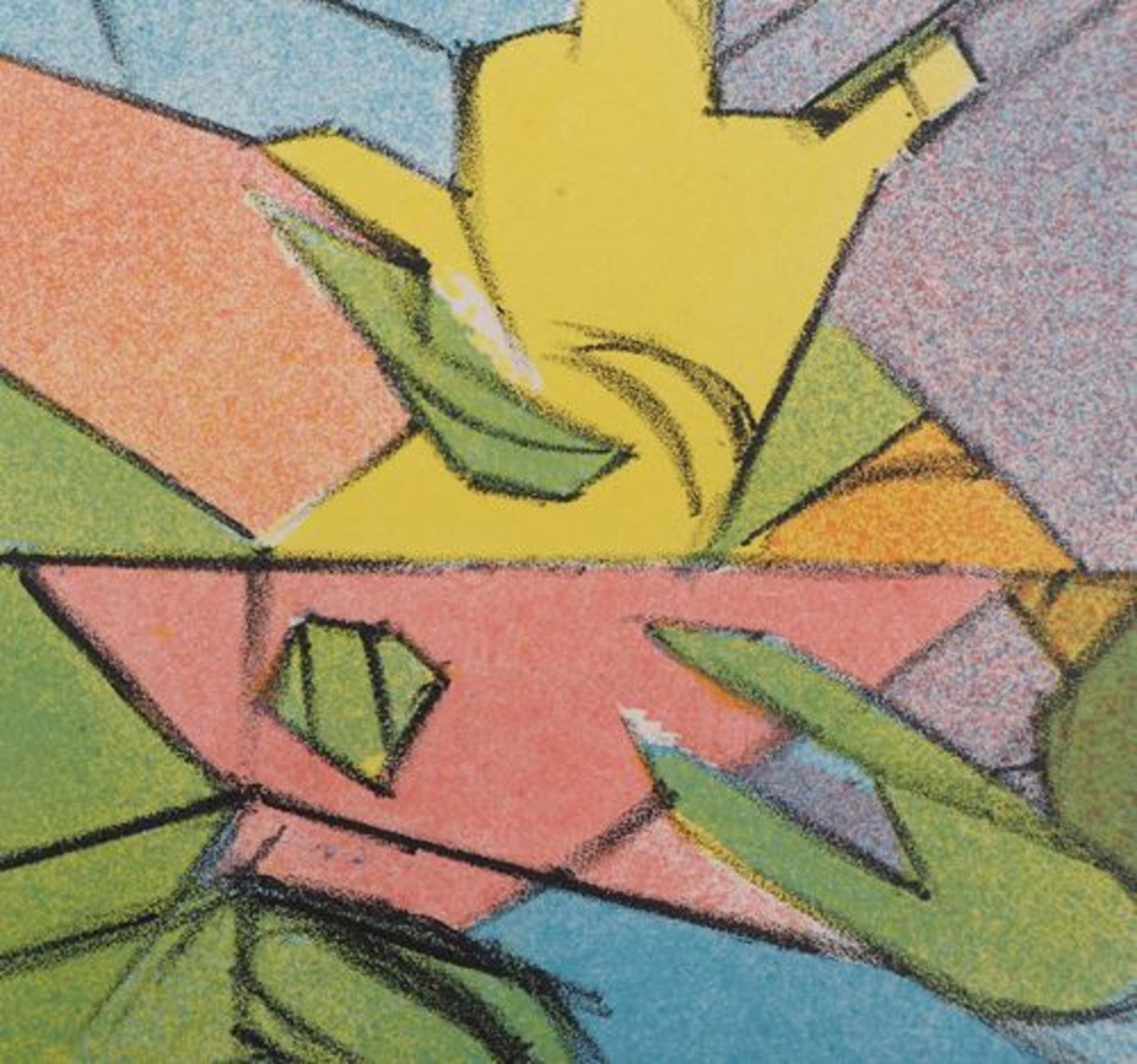 Jacques VILLON Cubist Composition Colour lithograph On Vellum Dimensions: 28.5 x 38 [...] - Bild 5 aus 5