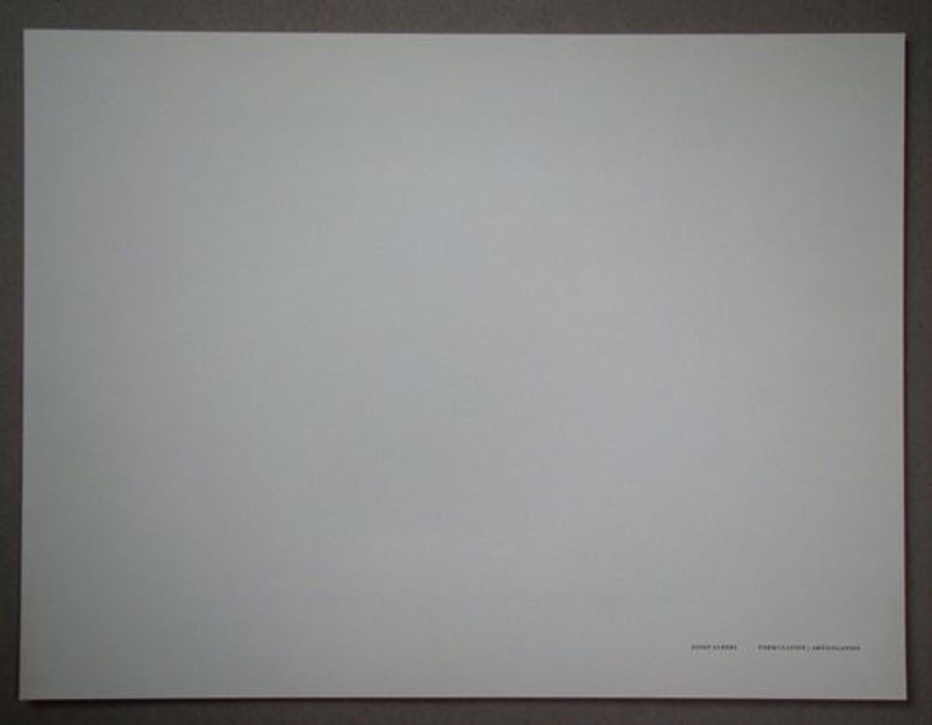 JOSEF ALBERS Original silkscreenprint in 4 colours on Mohawk Bristol paper, [...] - Bild 5 aus 9