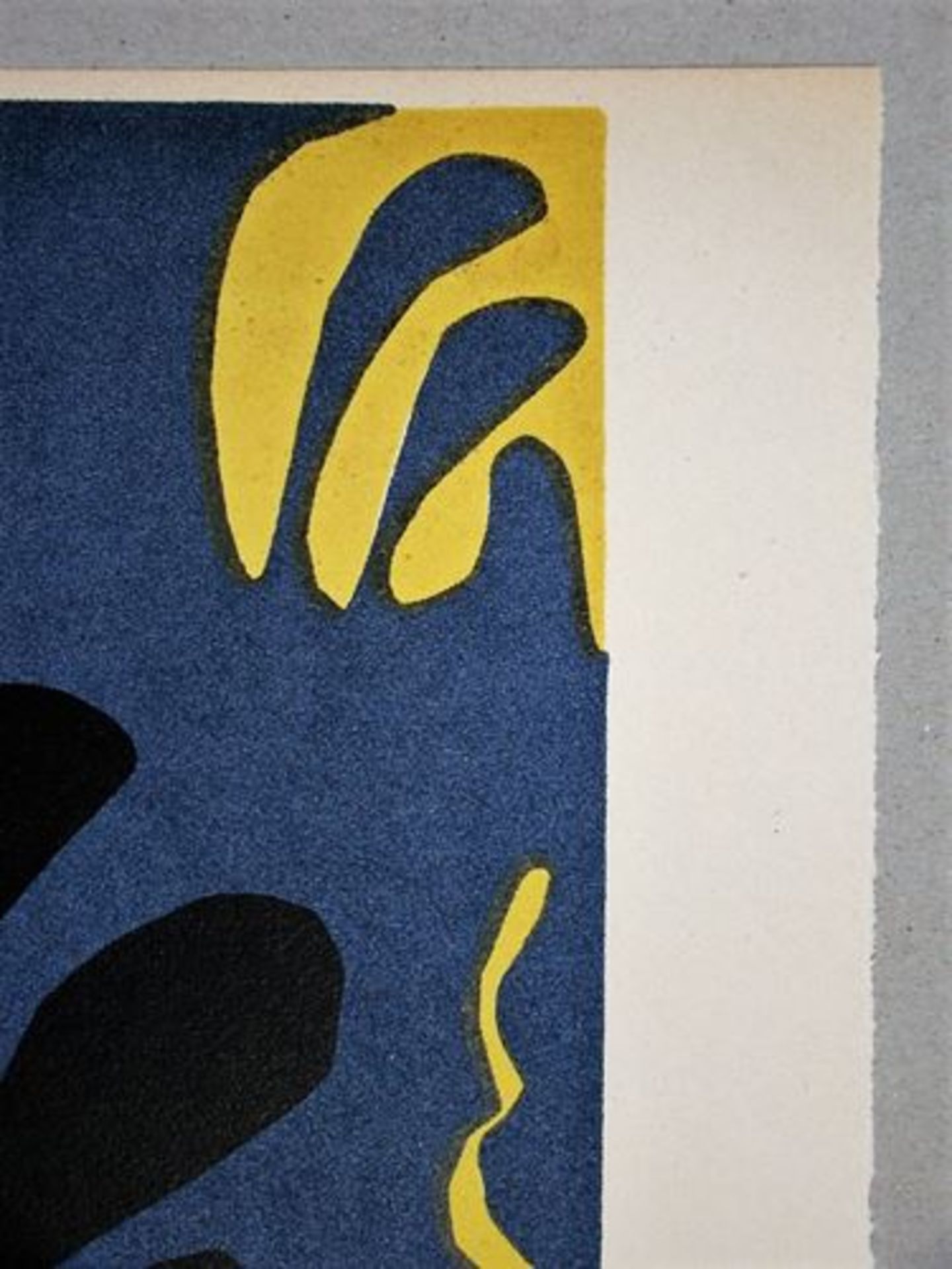 HENRI MATISSE ( after ) - Composition fond bleu - 1951 Lithographe in colours on wove [...] - Bild 4 aus 9