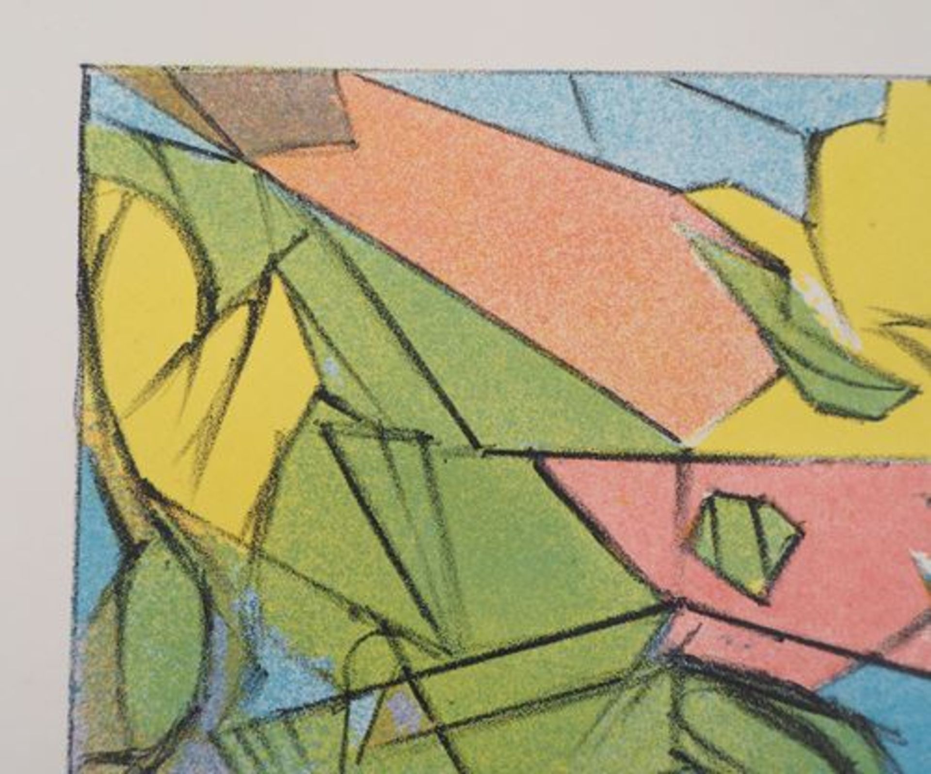 Jacques VILLON Cubist Composition Colour lithograph On Vellum Dimensions: 28.5 x 38 [...] - Bild 3 aus 5