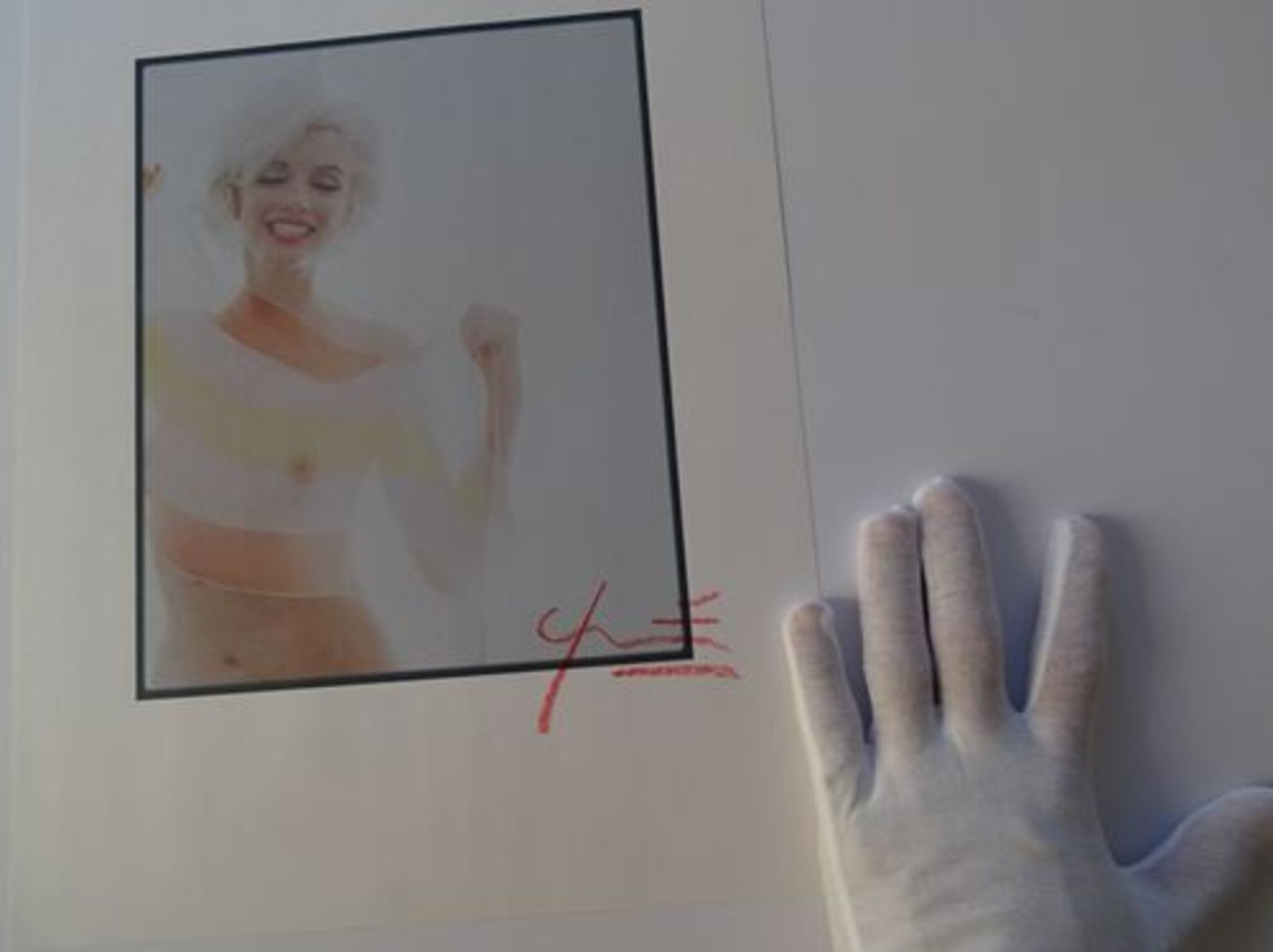 Bert Stern (1929-2013) - Marilyn Monroe Pigment Print Hand signed 42x29.8cm - Bert [...] - Bild 2 aus 9