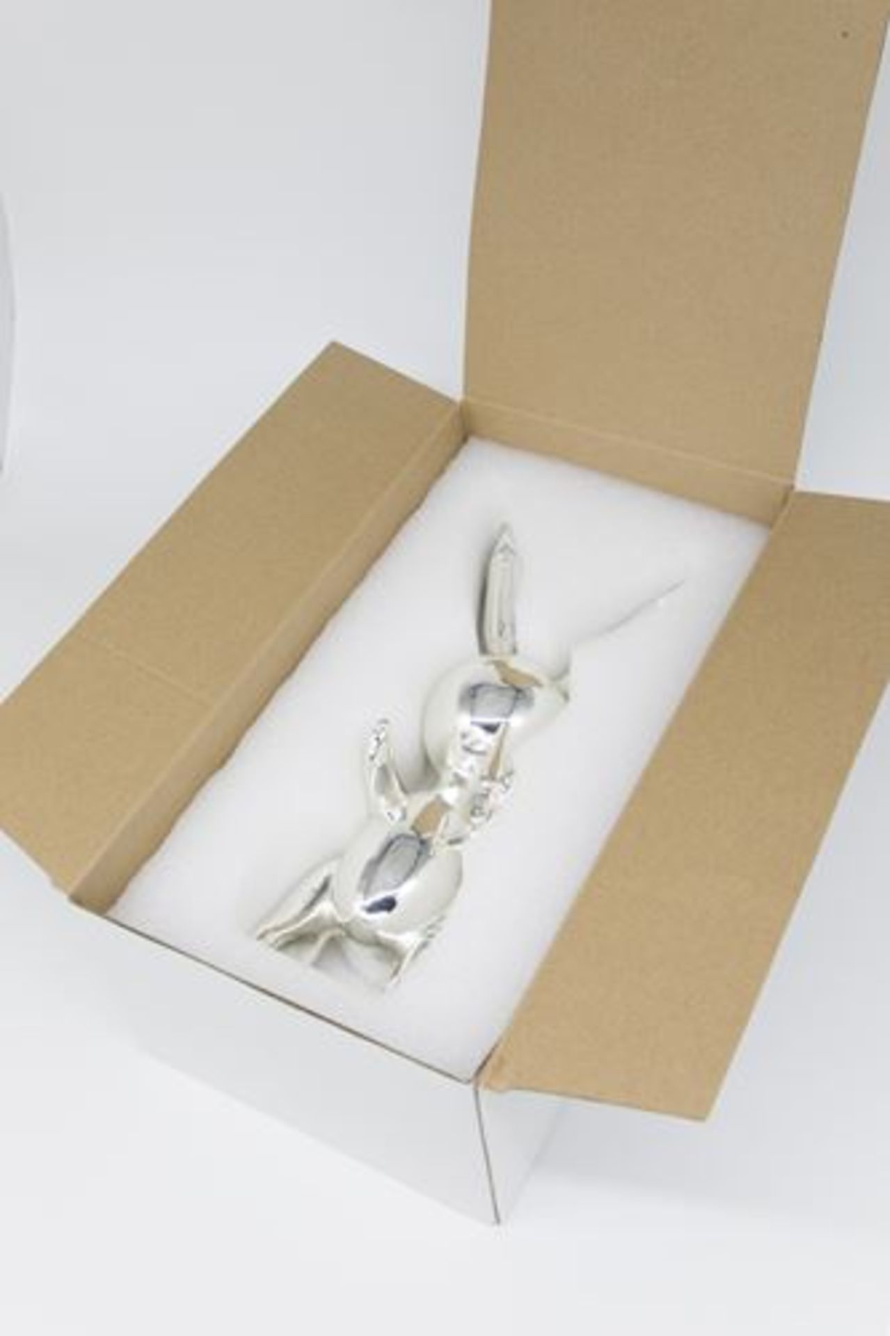 Jeff Koons Silver rabbit Zinc alloy Editions Studio Limited edition of 500, [...] - Bild 3 aus 3