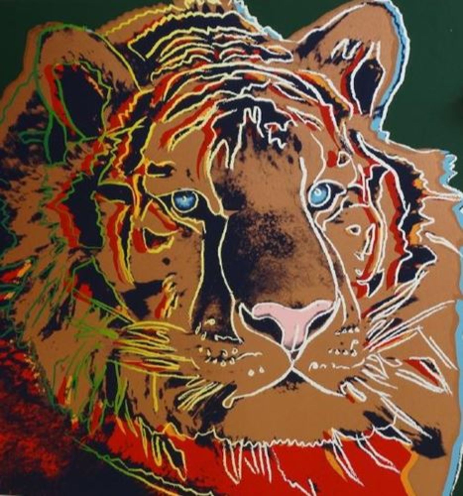 Andy Warhol (1928-1987)(after) Siberian Tiger from 'Endangered Species'. Color [...] - Bild 11 aus 18