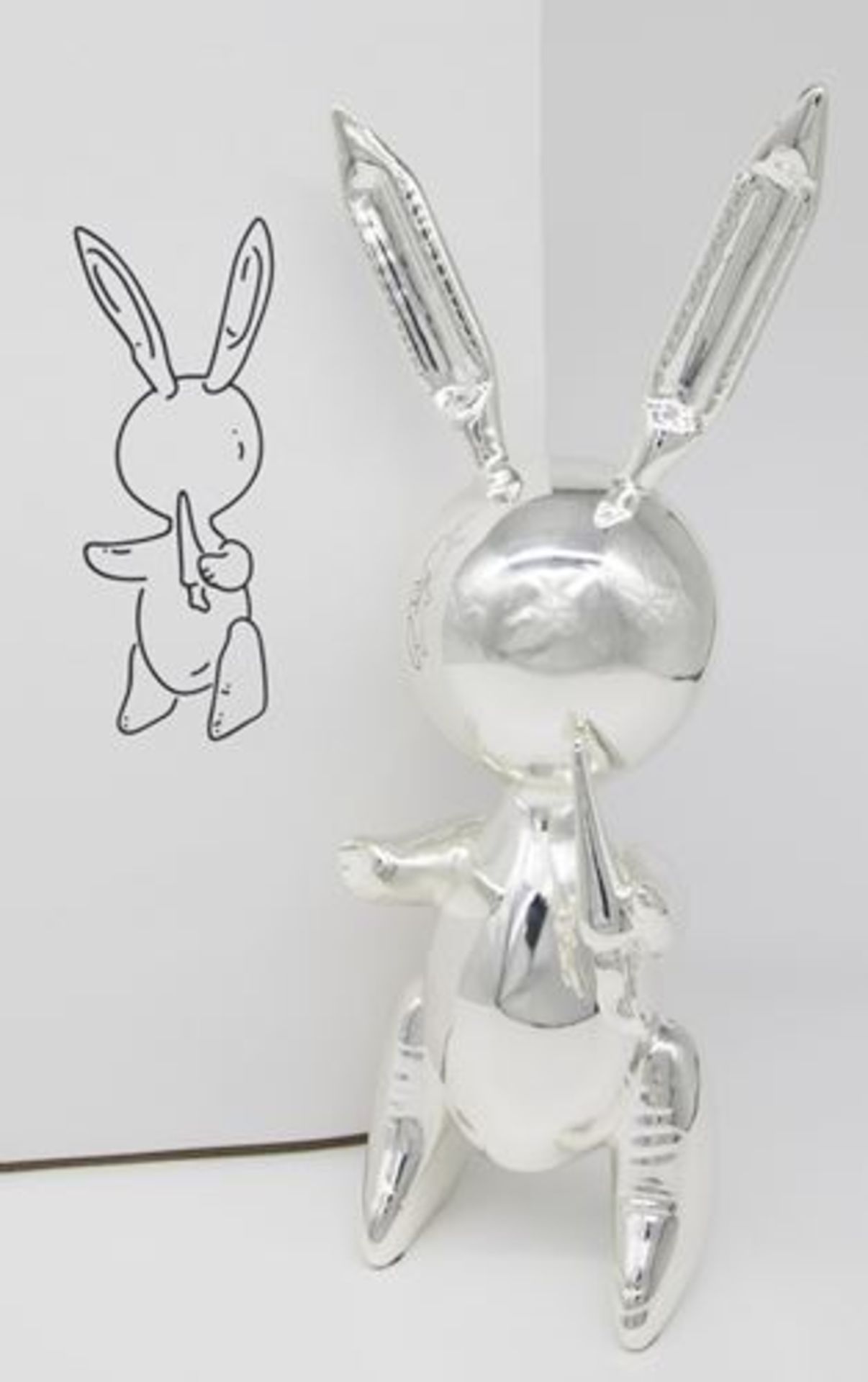 Jeff Koons Silver rabbit Zinc alloy Editions Studio Limited edition of 500, [...]