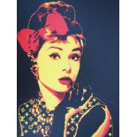 Death NYC Audrey black and yellow Sérigraphie originale de Death NYC - Artiste [...]