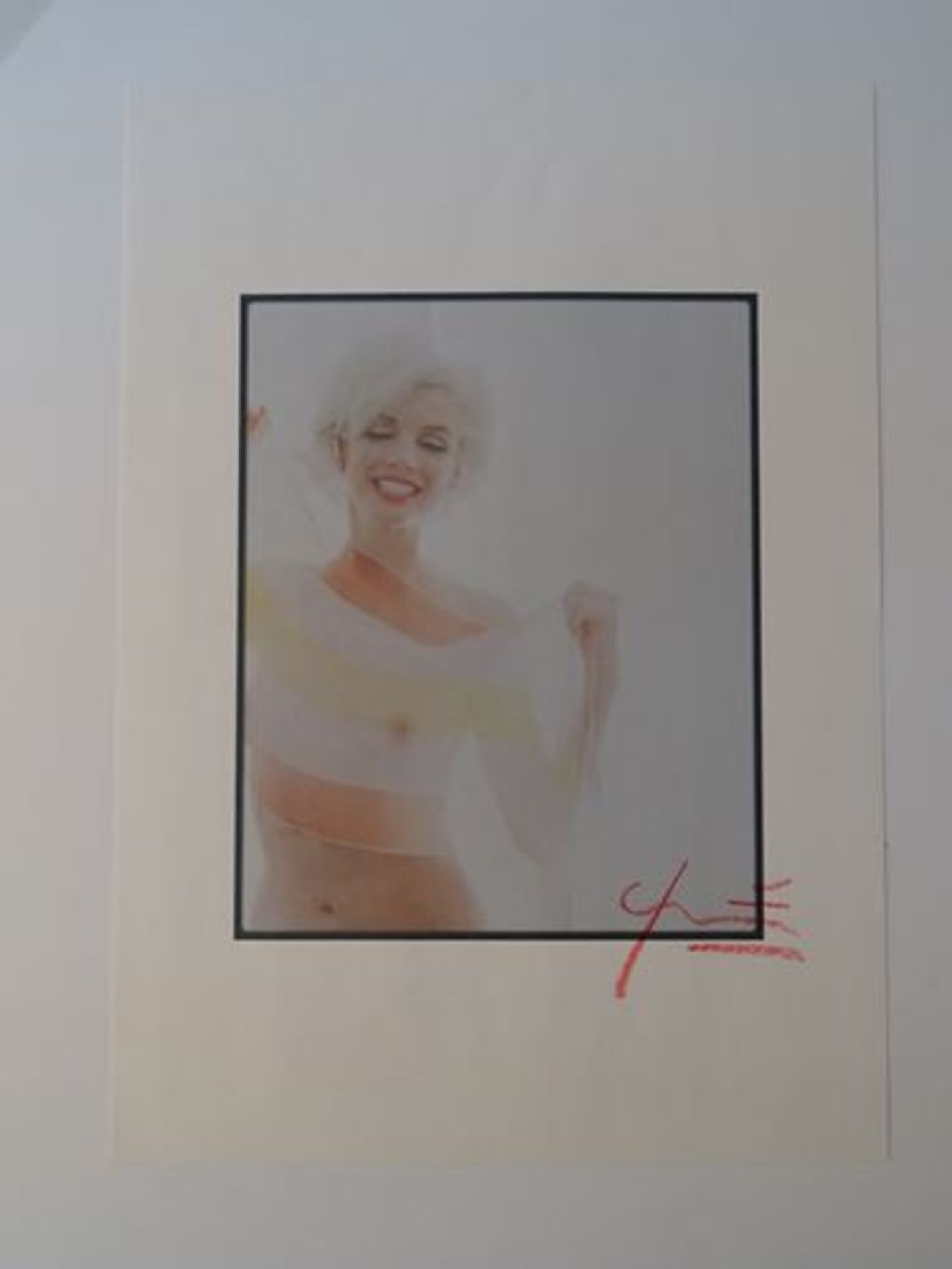 Bert Stern (1929-2013) - Marilyn Monroe Pigment Print Hand signed 42x29.8cm - Bert [...] - Bild 7 aus 9