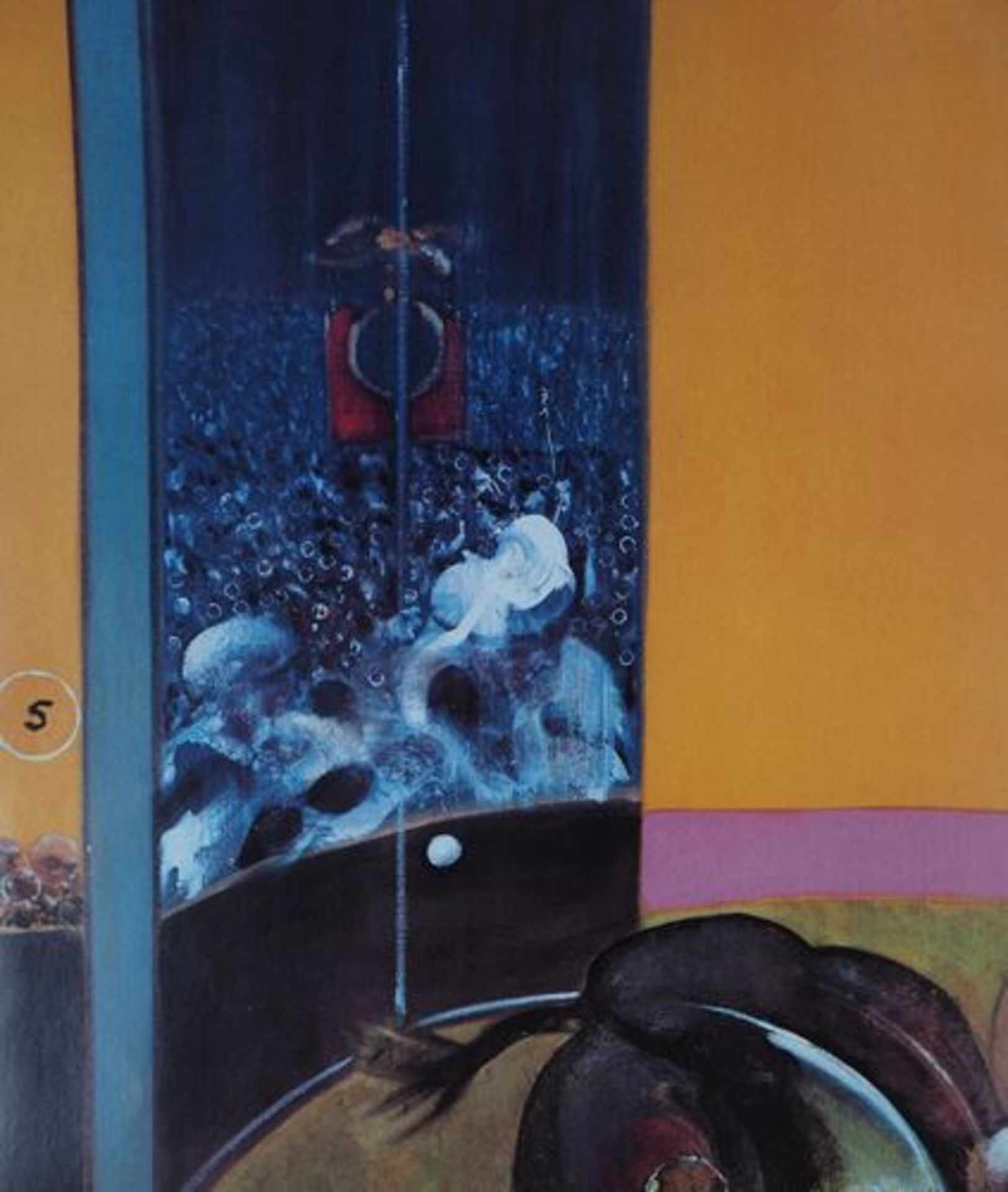 Francis BACON (after) Bullfighting Original vintage poster on thick paper Printed in [...] - Bild 6 aus 7