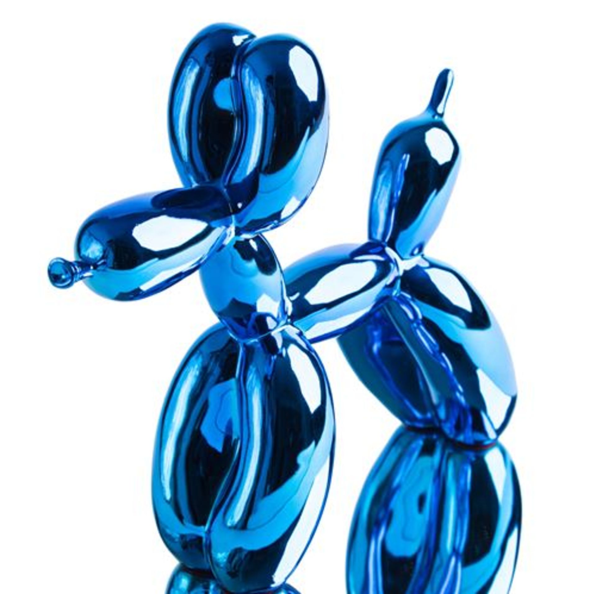 Jeff KOONS (after) Balloon Dog (Rose Gold version) LARGE Cold cast resin, comes with [...] - Bild 2 aus 3