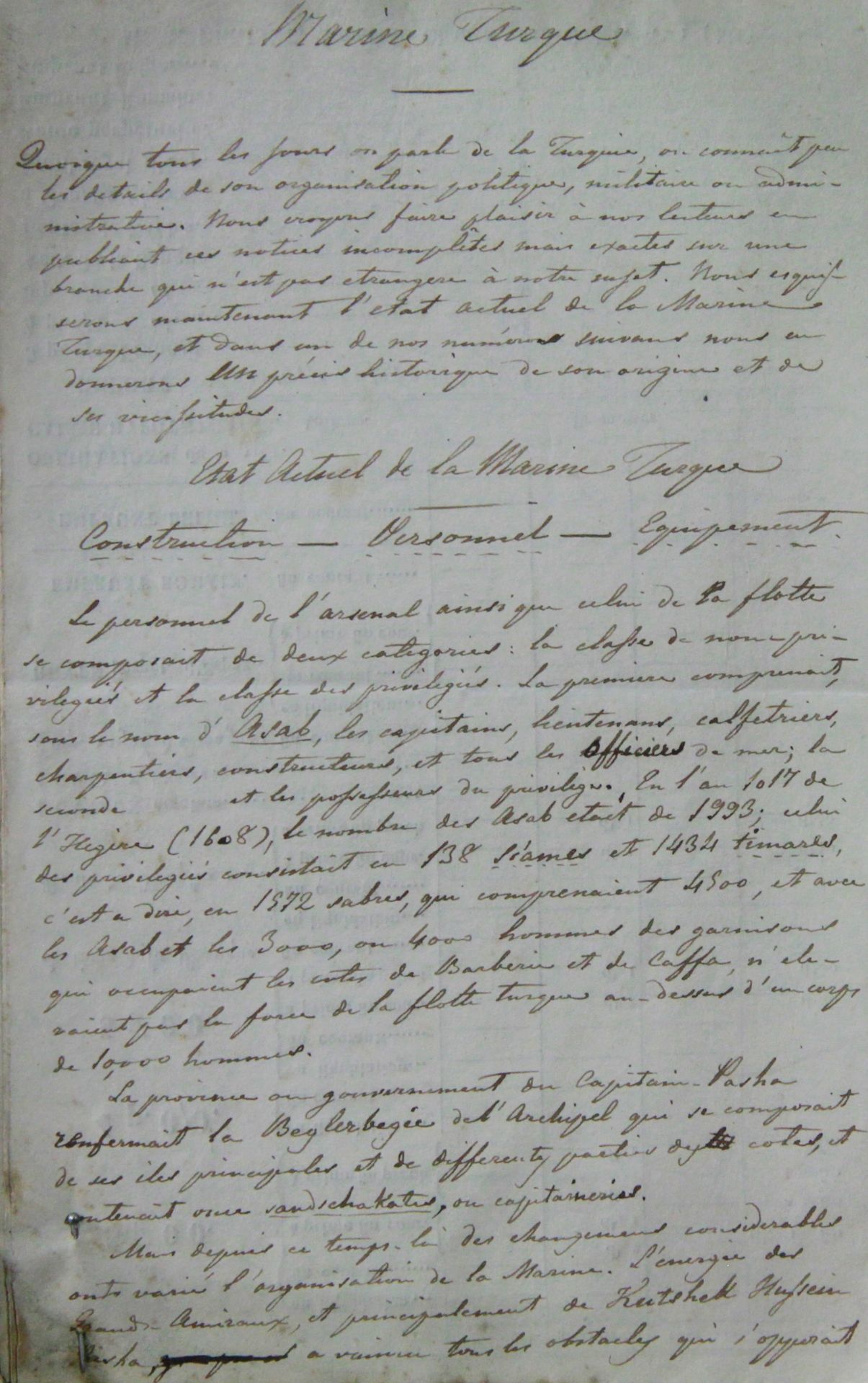 DIVERS. 27 manuscrits ou documents divers. La plupart proviennent de l'éditeur [...] - Bild 7 aus 8