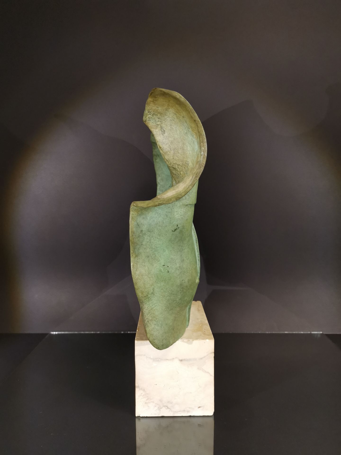 IGOR MITORAJ (1944-2014). Hélios. Bronze à patine verte, signé et numéroté A [...] - Bild 6 aus 6