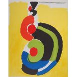 Sonia Delaunay Spanish dancer Original lithograph (Mourlot workshops) On thick [...]