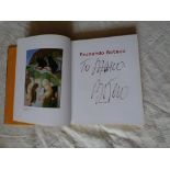 Hand-written catalogue book by Fernando Botero Text of the book in German Dimensions [...]