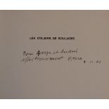 Pierre SOULAGES Autograph dedication Rare autographed dedication in ink Signed Dated [...]