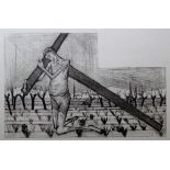 Bernard BUFFET "The passion of Christ" 1954 Original drypoint Format: - Engraving: [...]