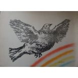 Pablo PICASSO (after) Dove above the rainbow, 1952 Lithograph on paper [...]