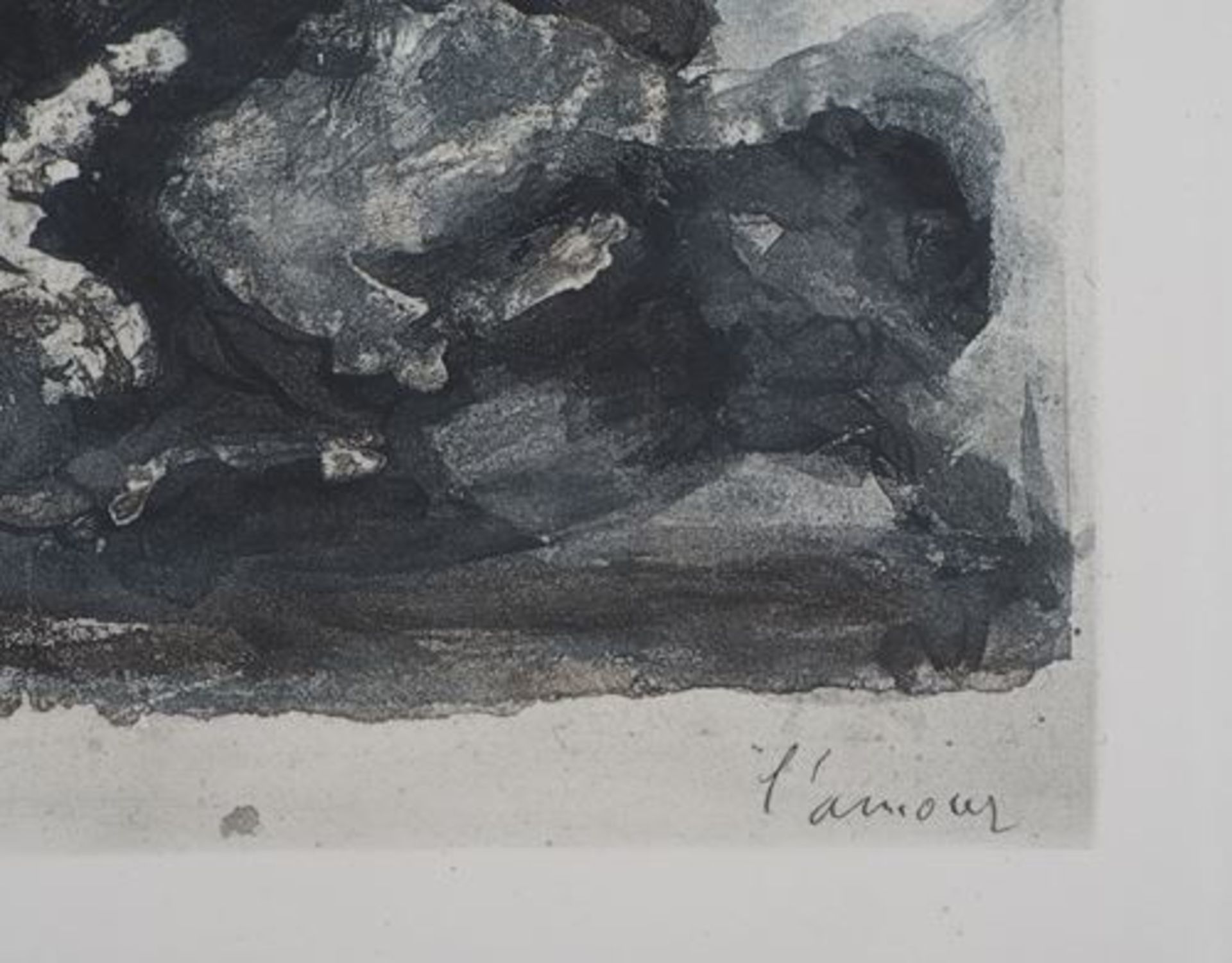 Auguste RODIN L'Amour, 1897 Gravure (héliogravure reprise à la pointe) et [...] - Bild 3 aus 5