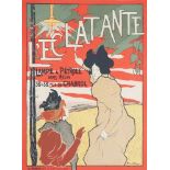 Manuel ROBBE (1872-1936) L'Éclatante Lithographie originale en couleur sur vélin [...]