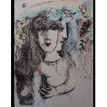 Marc CHAGALL (1887 - 1958) 10 original lithographs print on Velin Arches [...]