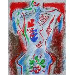 André MASSON Composition for XXe Siècle, 1972 Original lithograph in colours on [...]