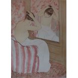 Mary CASSATT (d'après) The bath of the child Engraving (dry point, vernis mou and [...]