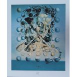 Salvador DALI (after) "Portrait: Galatea with the Spheres" Printograph [...]