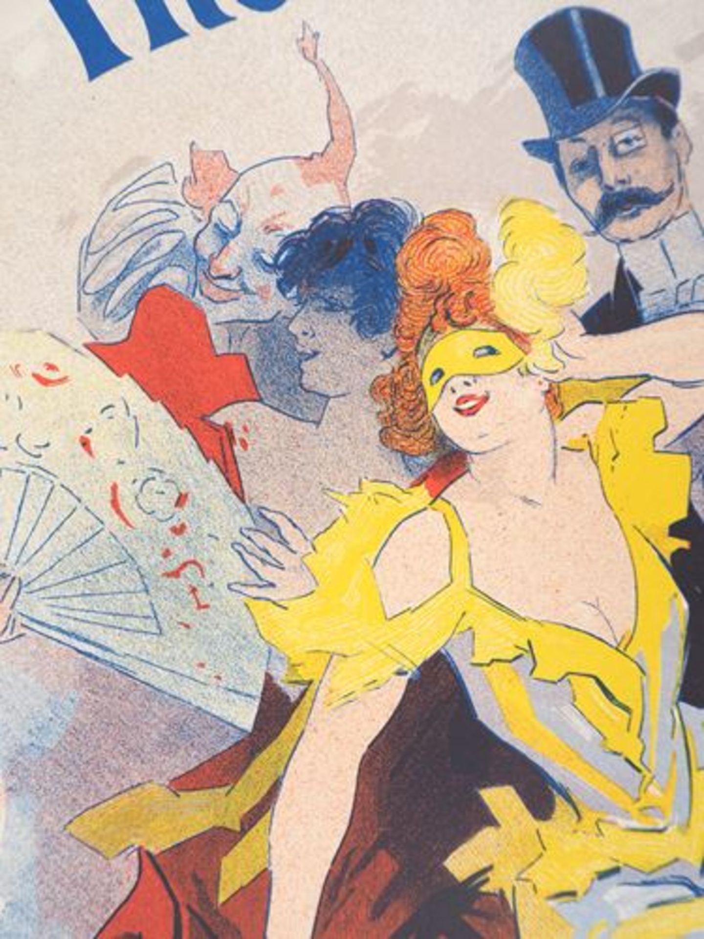 Jules Chéret Bal maqué (Théâtre de l'Opéra), 1897 Lithographie originale en [...] - Bild 7 aus 9