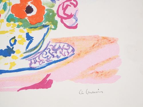 Charles CAMOIN Bouquet coloré, 1946 Lithographie originale sur vélin Signée au [...] - Image 5 of 5