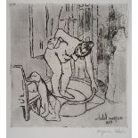 Suzanne VALADON Catherine washing her back Original engraving (dry-point and soft [...]