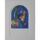 Marc CHAGALL (after) The tribe of Benjamin From the series "Stained Glass Windows for [...]