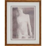 Patrick PHILIPPON Portrait of a nude woman Original watercolour Signed bottom [...]
