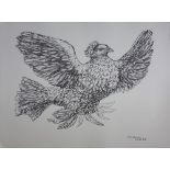 Pablo PICASSO (after) The dove bearing the olive branch of peace Lithograph [...]