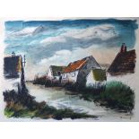 Maurice de VLAMINCK Montigny sur Avre, 1956 Original lithograph on fine Vellum paper [...]