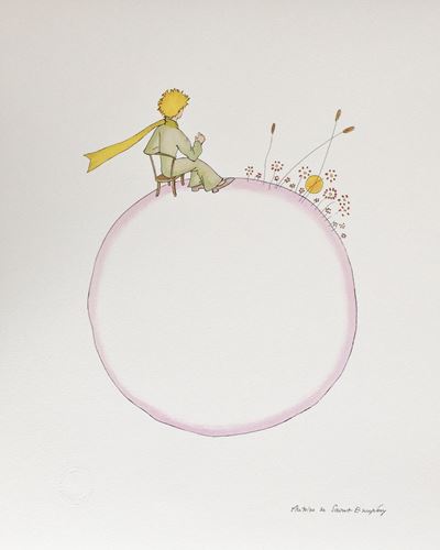 Antoine de SAINT-EXUPERY (after) Le Petit Prince Set of 4 colour lithographs based [...]