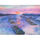 Camille HILAIRE Tribute to Monet, Sunrise Impression, 1975 Original [...]