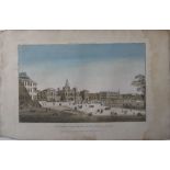 Etching on watermarked paper Perspective view of Saint Jacques Park Square in [...]