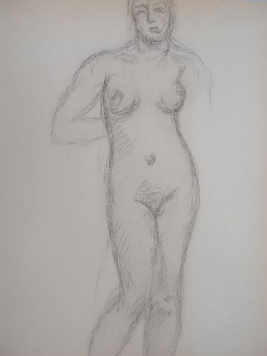 Aristide MAILLOL (d'après) Nu féminin, 1944 Lithographie d'après un [...] - Image 5 of 5