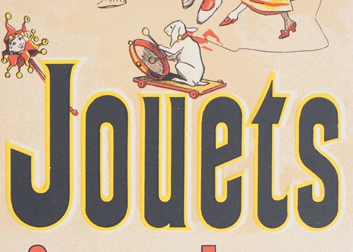 Jules Chéret Jouets aux Buttes Chaumont, 1897 Lithographie originale en couleur sur [...] - Image 4 of 8