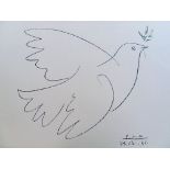 Pablo PICASSO (after) Lithograph on Arches paper Signed i the plate Copyright : [...]