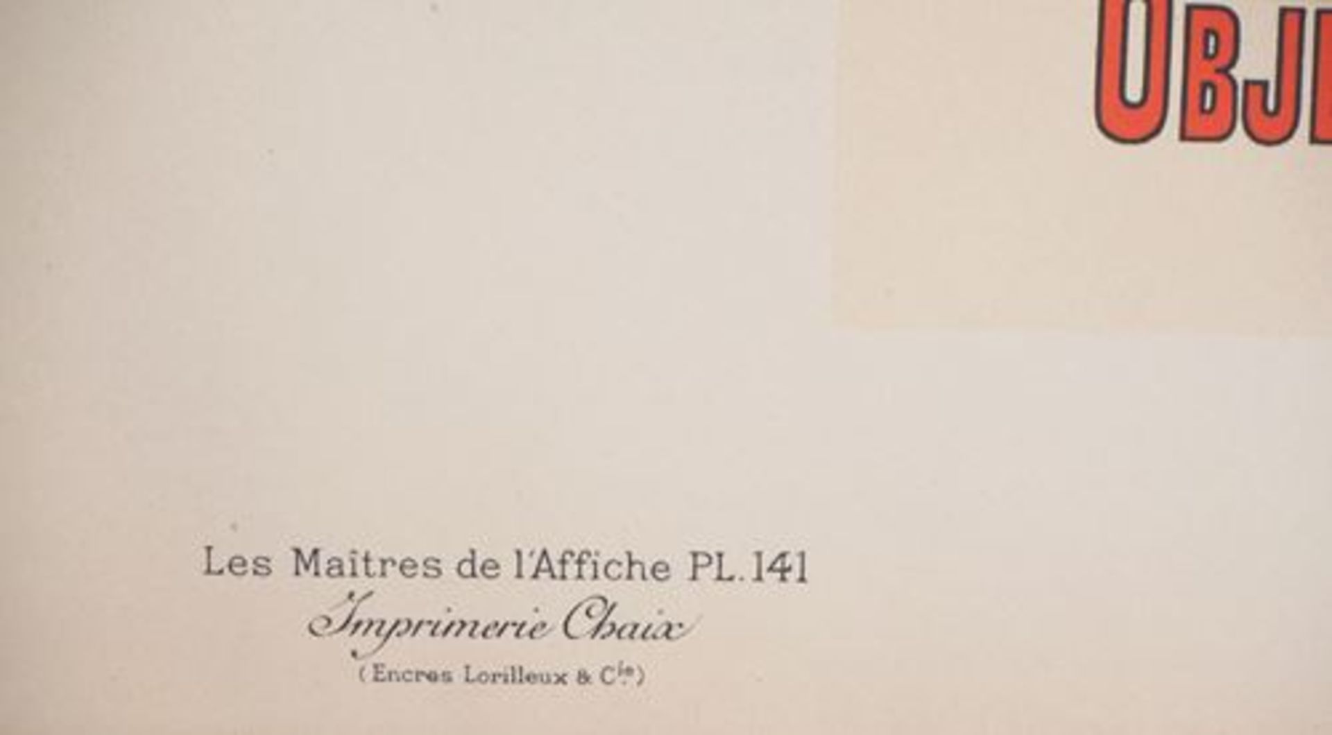Jules Chéret Jouets aux Buttes Chaumont, 1897 Lithographie originale en couleur sur [...] - Bild 6 aus 8