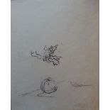 Alberto GIACOMETTI Sleeping Apple (1961) Original lithograph (printed in Mourlot [...]