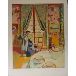 Maurice MARINOT Interior, 1906 Lithograph on Arches Vellum paper, based on a painting [...]