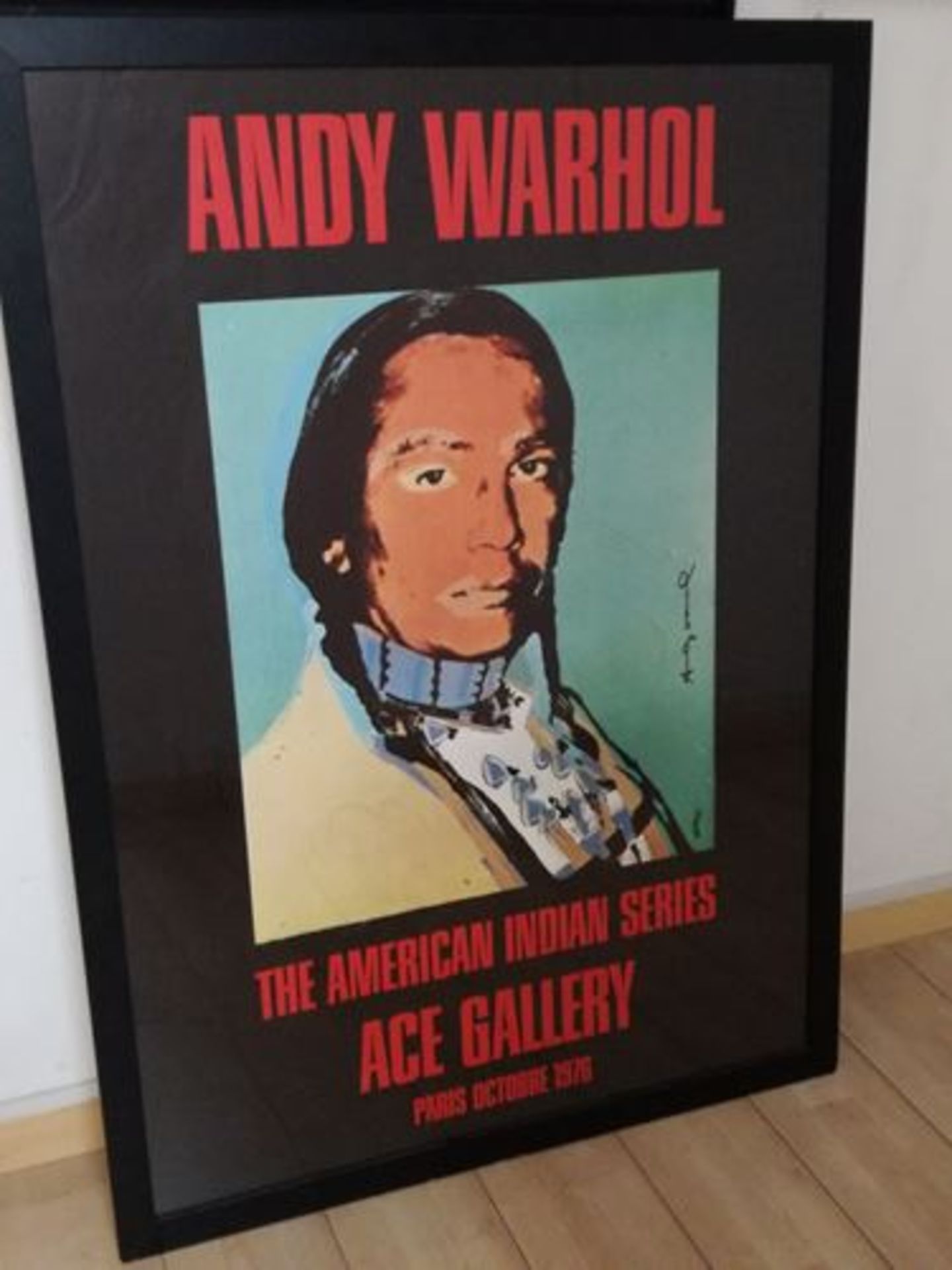 Andy WARHOL The American Indian Series Offset litograph, 1976 Signed by the [...] - Bild 2 aus 3