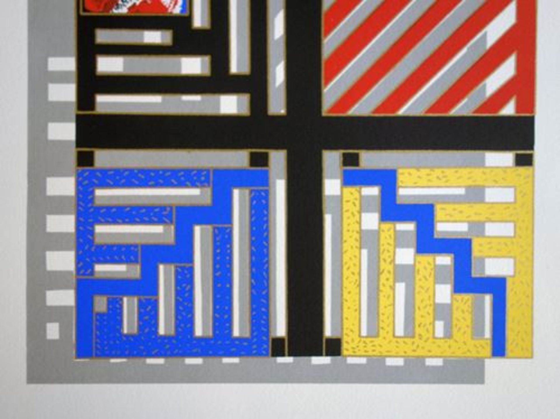Oscari NIVESE Carved panels Original screenprint Signed in pencil Numbered / 60 ex On [...] - Bild 3 aus 6